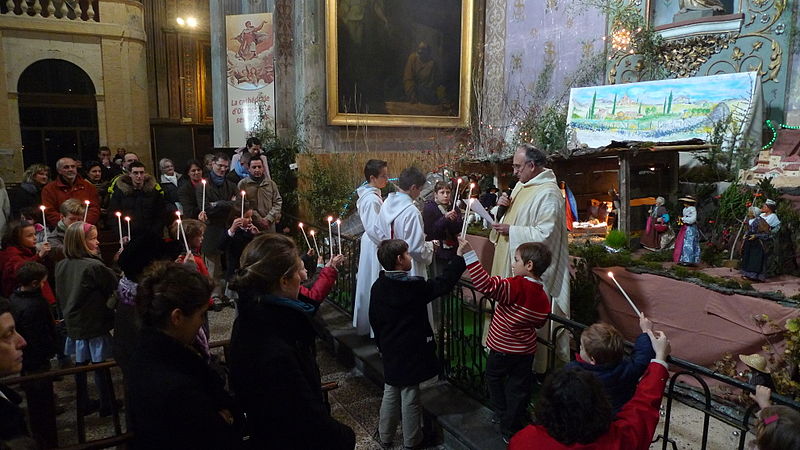 Les traditions de Noël en France - la messe de minuit