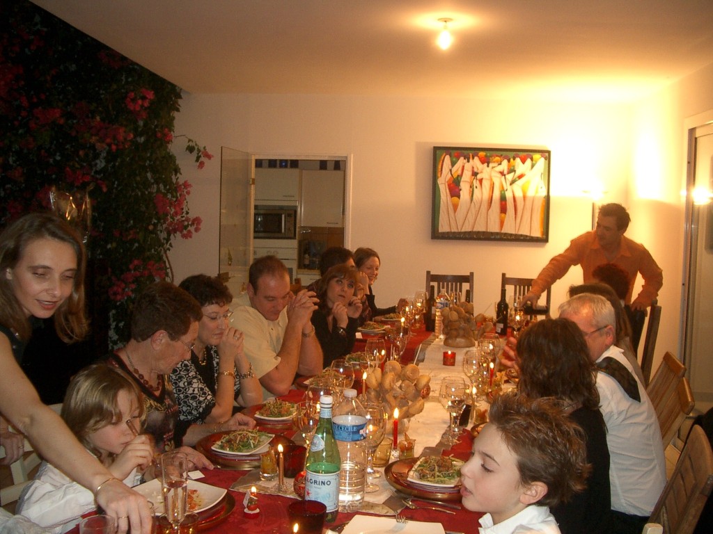 Les traditions de Noël en France - le réveillon en famille